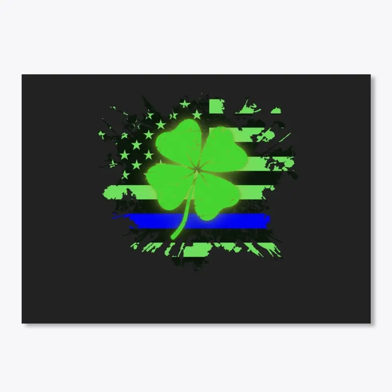 Thin Blue Line Police St Patrick's Day